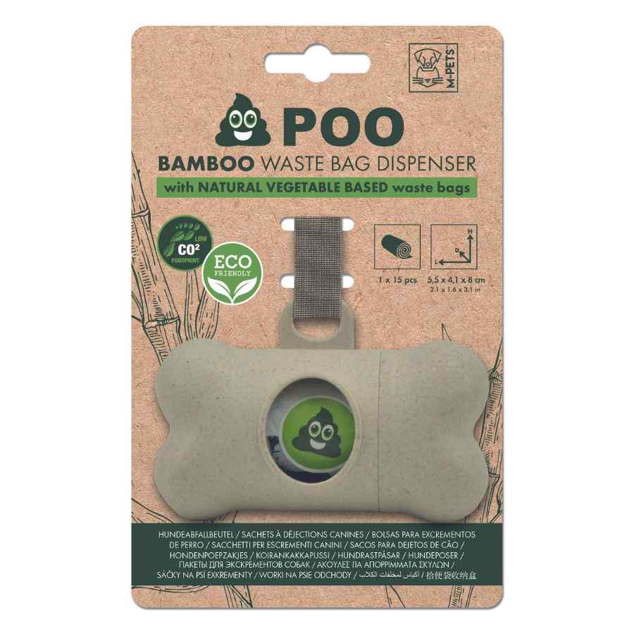 Dispensador de bolsas Poo Wasted Bamboo